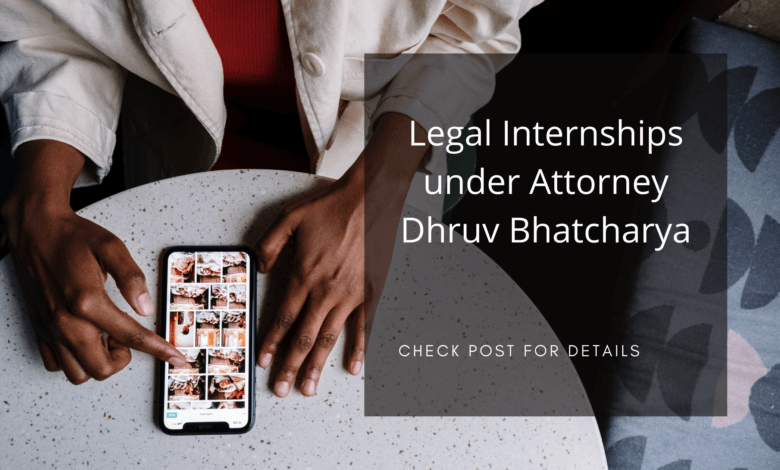 Legal Internships work from home